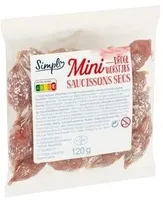 SIMPL Mini saucissons secs
