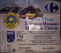 Moules de Zélande