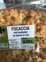 Carrefour The Market Traiteur Trattoria Focaccia à l'Ail