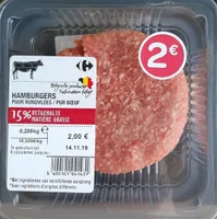 Hamburger puur rundvlees