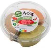 Carrefour Sensation Apero Time Houmous Basilic, Olives, Tomates