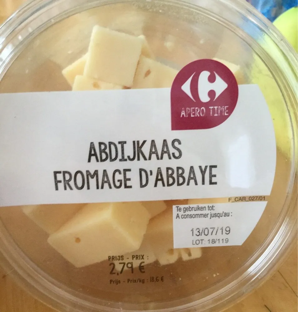 Carrefour Sensation Apero Time Fromage d'Abbaye