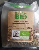 Lentilles blondes bio