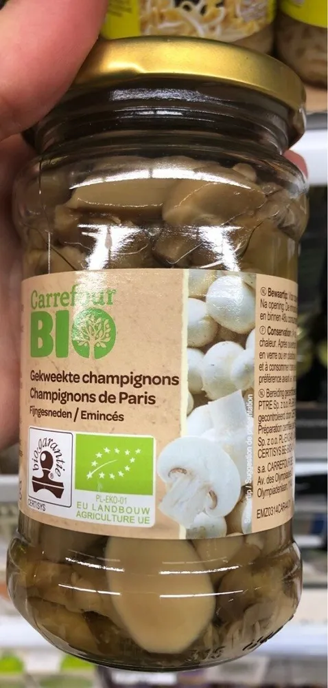 Champignons de paris émincés