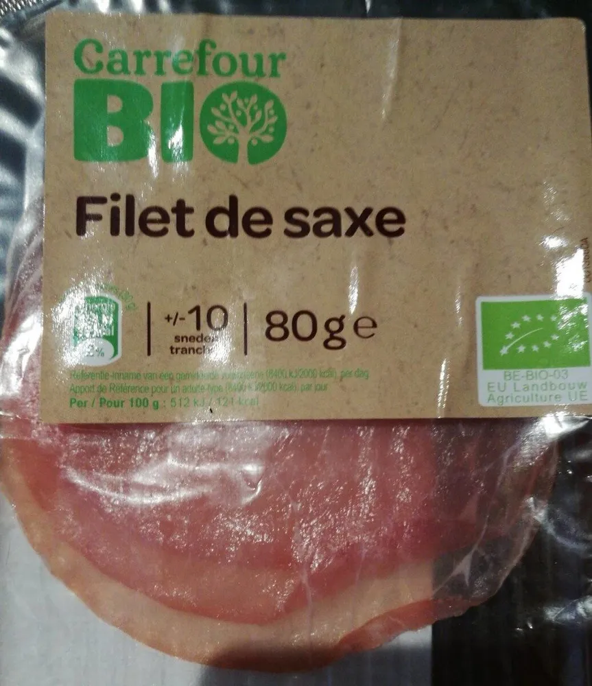 Filet de saxe bio