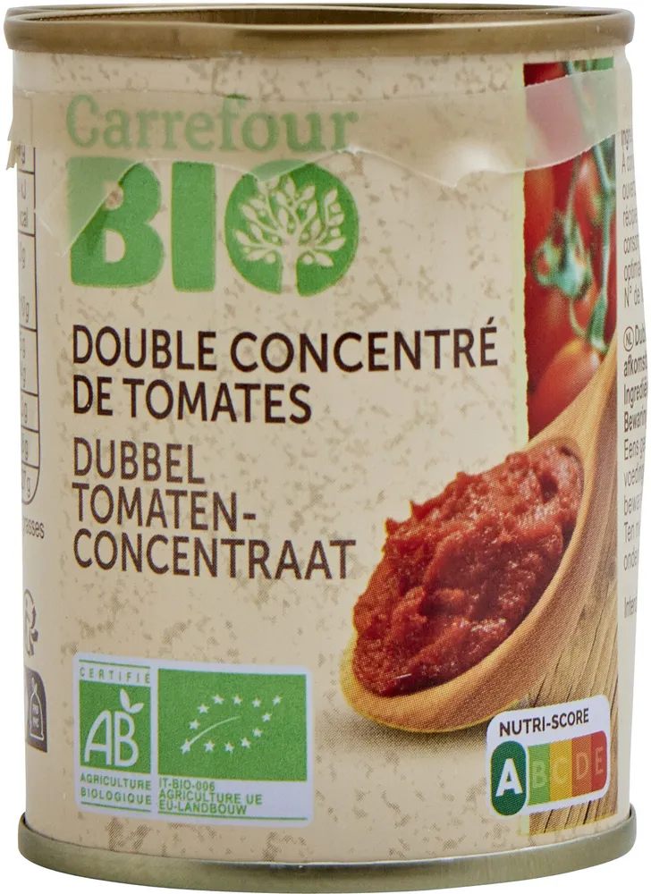 Double concentré de tomates