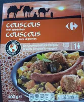Carrefour Sensation Couscous Légumes Kefta de Boeuf & Merguez