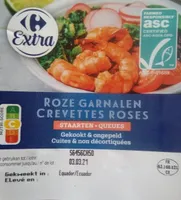 Crevettes roses queues