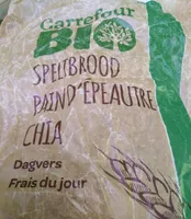 Carrefour Bio Pain d'Épeautre Chia