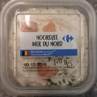 Carrefour Extra Salade Cabillaud & Crevettes Roses