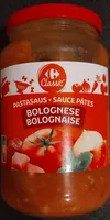 Carrefour Classic' Pasta Sauce Bolognaise