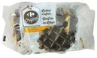 Carrefour Original Gaufres de Liège avec Fantaisie au Cacao
