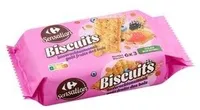 Carrefour Sensation Biscuits Goût Fruits des Bois 6 x 3 Pièces