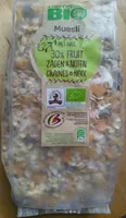 Muesli avec 30% fruit, graines & noix