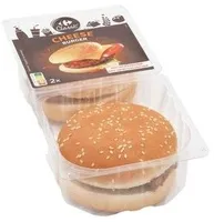 Carrefour Classic' Hamburger à la Viande de Boeuf 2 Pièces