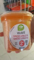 Velouté tomates boulettes