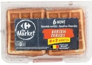 Carrefour The Market Mini Gaufres Farcies 4+2 Gratuites