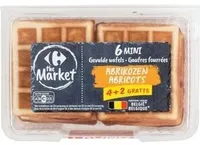 Carrefour Gaufres aux Fruits Abricots 80g 4st + 2 gratuit
