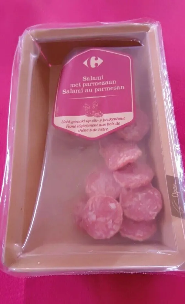 Salami au parmesan