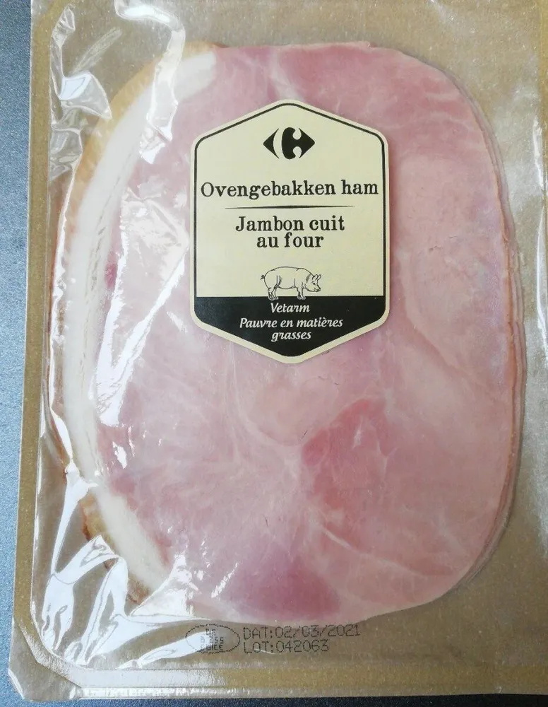 Jambon cuit au four