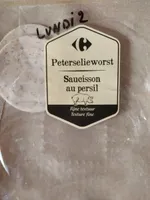 Saucisson au persil