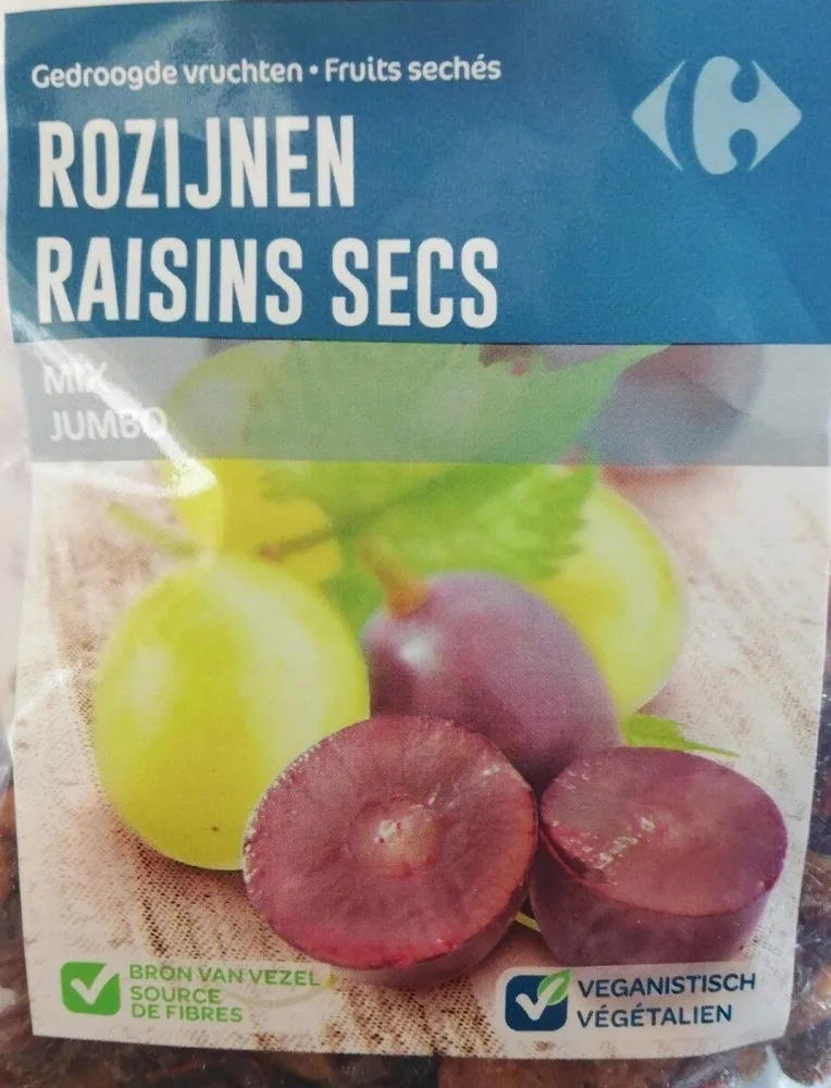 Rozijnen raisins secs