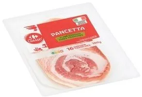 Carrefour Classic' Pancetta Fines Tranches