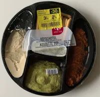 Carrefour Dip Tapenade de Tomates, Houmous, Guacamole, Tzatziki