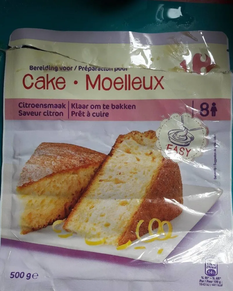 Préparation pour Cake moelleux