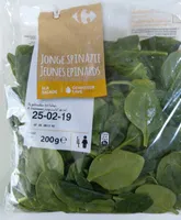Carrefour Jeunes Epinards Salade