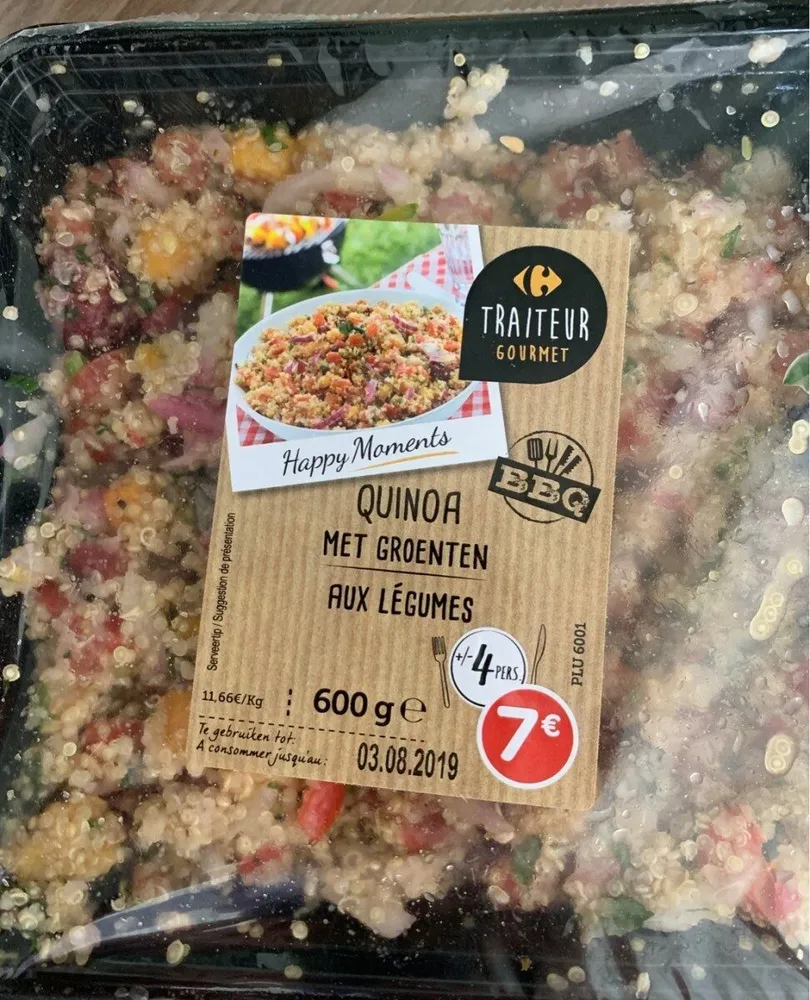 Quinoa aux legumes