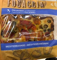 Focaccia mediterranéenne