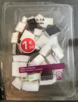 Noix de coco fraîchement coupée