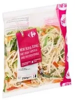 Carrefour Wok Hong Kong avec Poivron Rouge