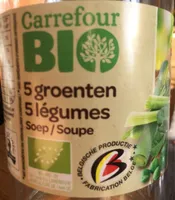 Carrefour Bio 5 Légumes Soupe