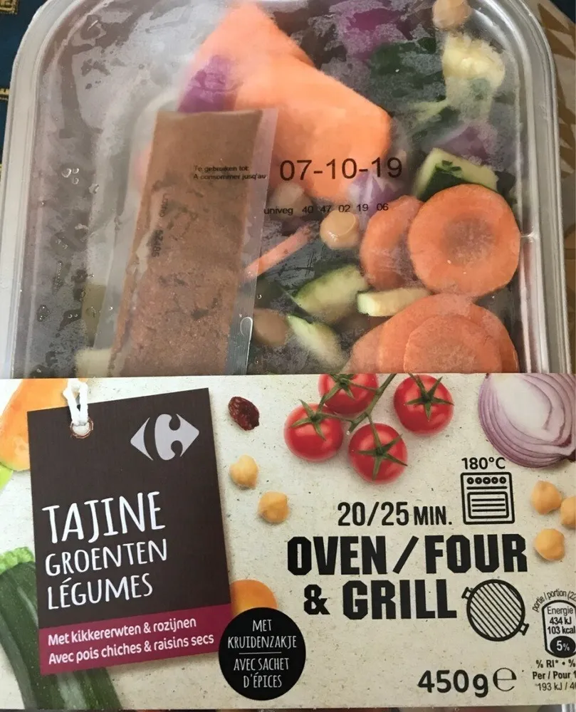 Tajine légumes
