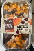 Potiron avec fromage et thym