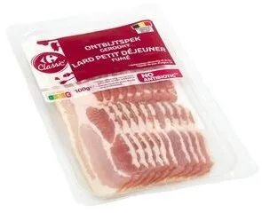 Carrefour Classic' Lard Petit Déjeuner Fumé