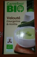 Carrefour Bio Velouté Courgettes & Ricotta