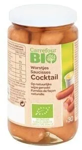 Carrefour Bio Saucisses Cocktail