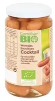 Carrefour Bio Saucisses Cocktail