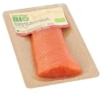 Carrefour Bio Cœur de saumon de Norvège Fumé