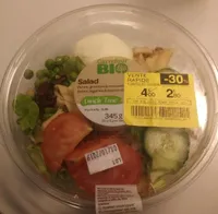 Salade penne, légumes et mozzarella