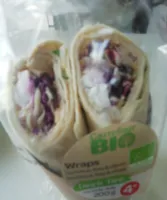 Wraps hummus feta olives