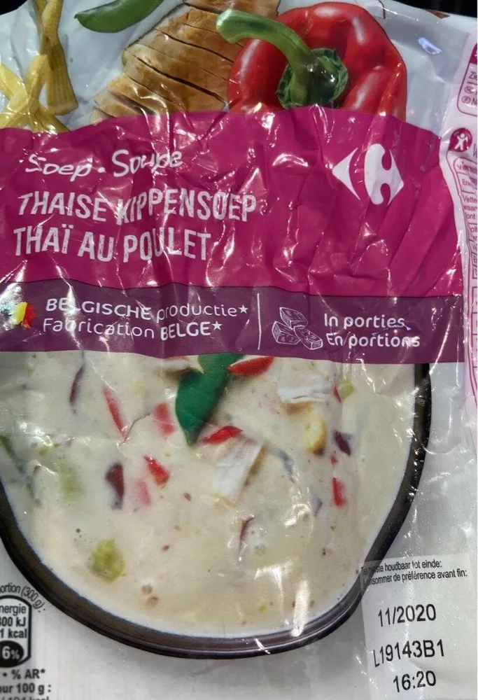 Thaise kippensoep