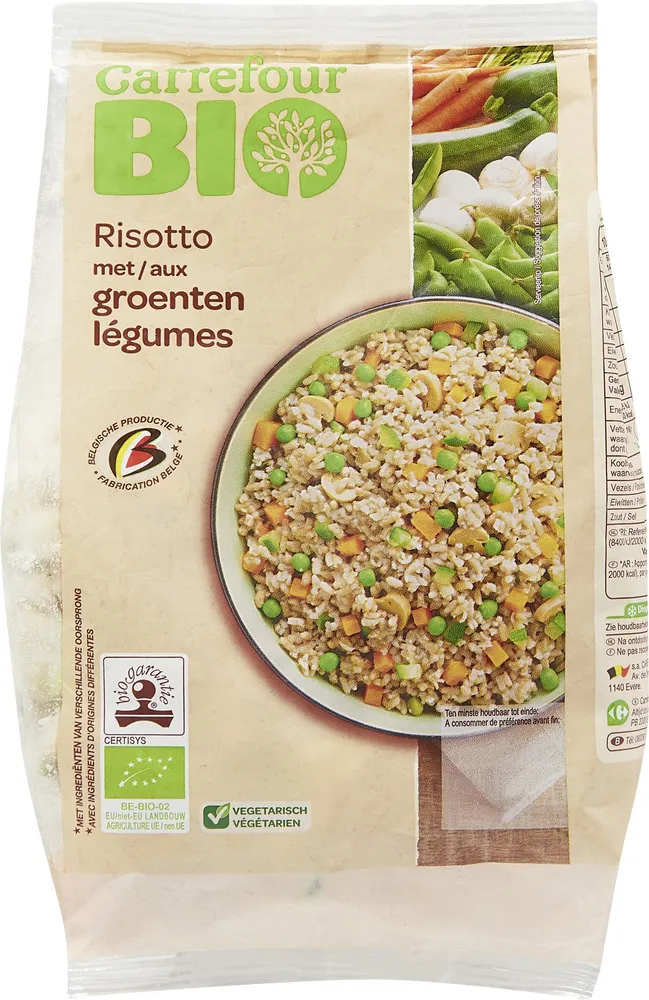 Risotto aux légumes