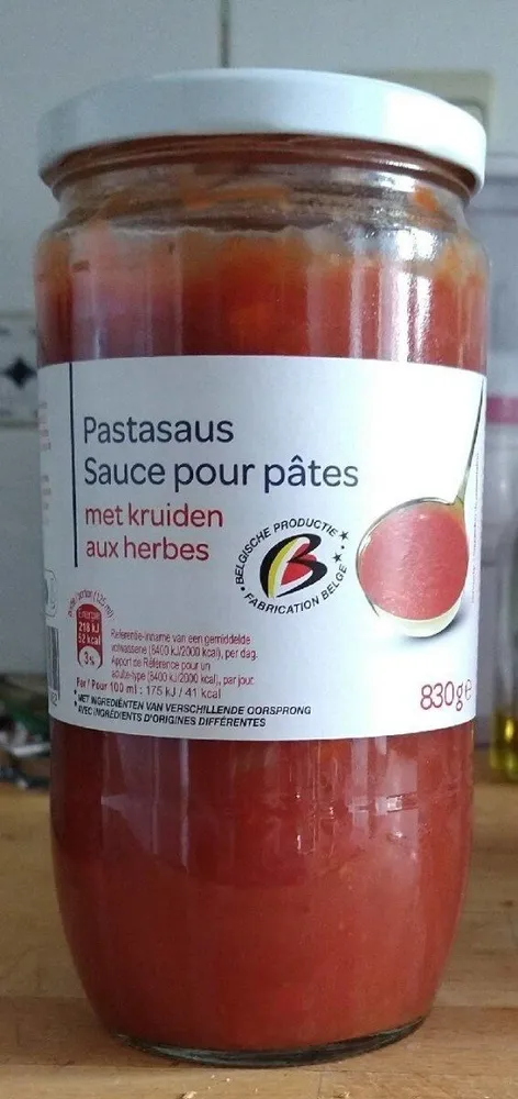 Sauce pour pâtes aux herbes