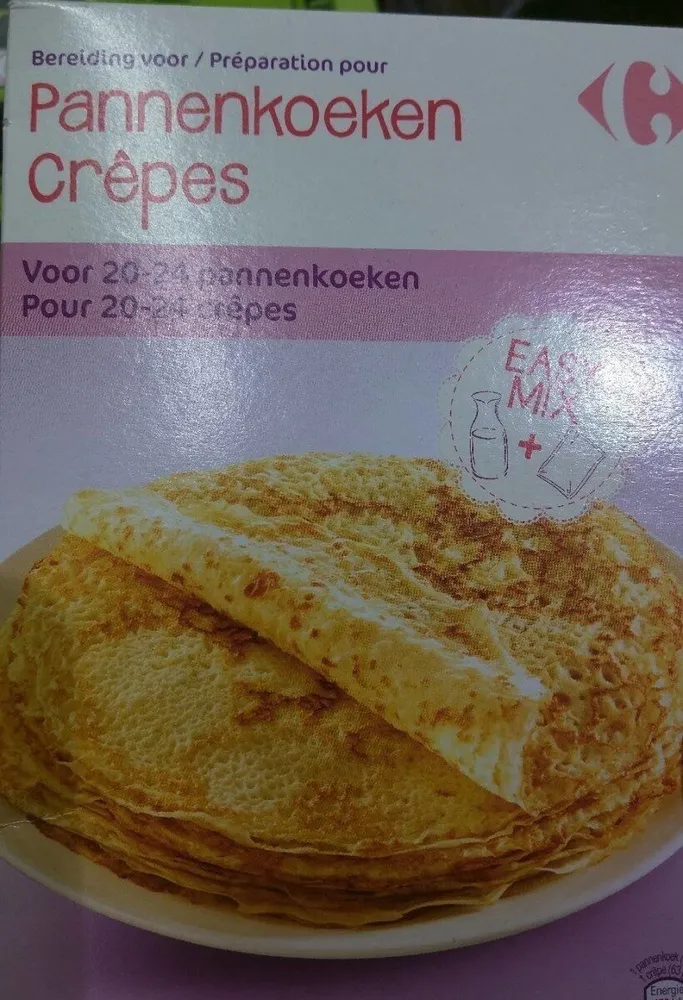 Préparation pour crêpes
