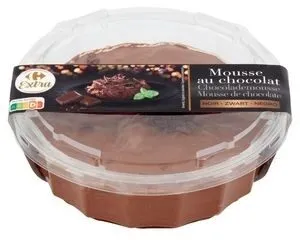 Carrefour Extra Mousse au Chocolat Noir