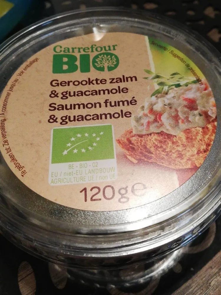Saumon fumé & guacamole